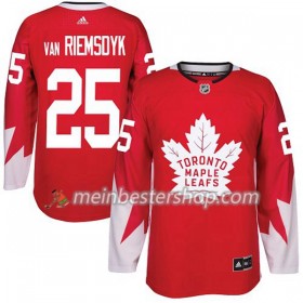 Toronto Maple Leafs James Van Riemsdyk 25 Adidas 2017-2018 Rot Alternate Trikot Authentic - Herren
